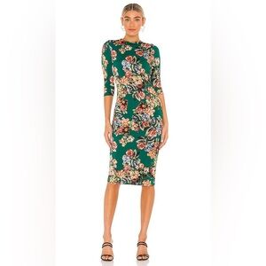 Alice + Olivia Delora Bodycon Midi Dress NEW